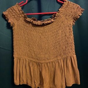 Women’s off the shoulder top